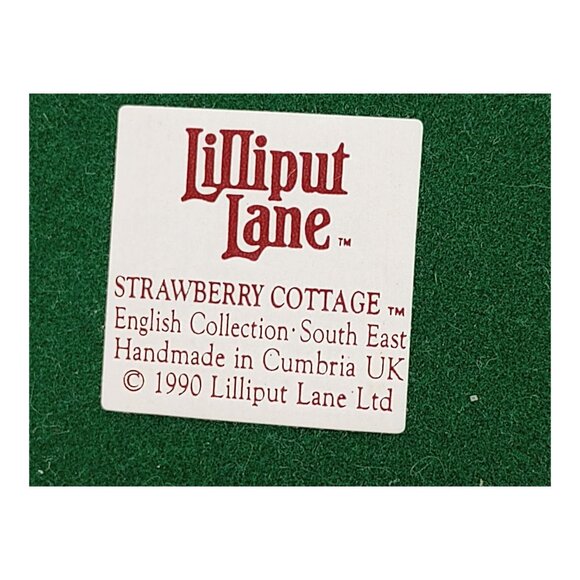Lilliput Lane Croft Puddlebrook Strawberry Cottage Watermill Collectible Lot 4 - Picture 16 of 16